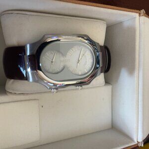 Unisex Philippe Stein dual time watch